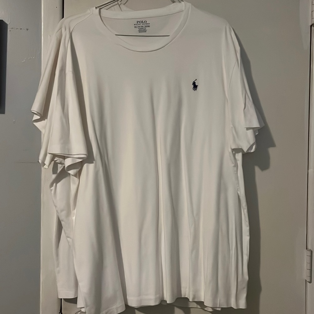 White Ralph Lauren polo tee 2xl